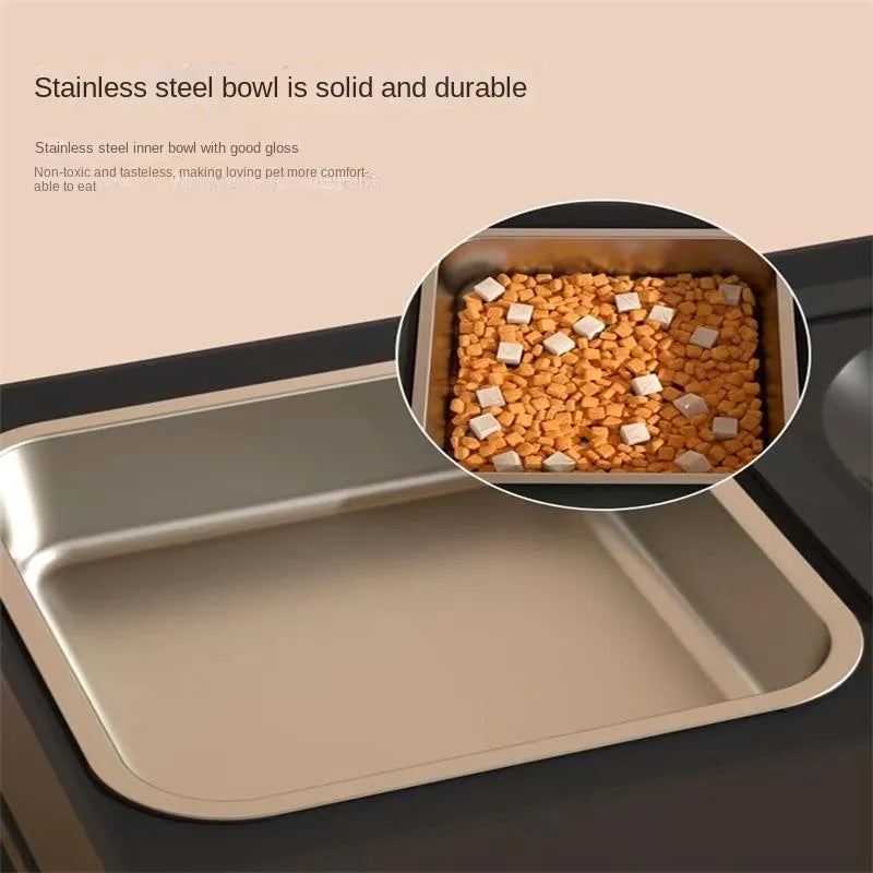 Adjustable Double Elevated Dog Bowls