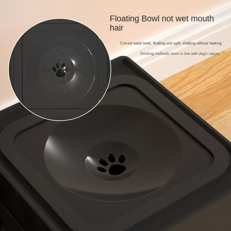 Adjustable Double Elevated Dog Bowls