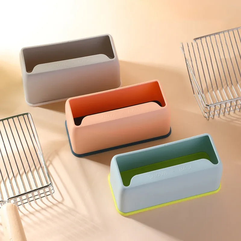 Wood Handle Metal Cat Litter Shovel