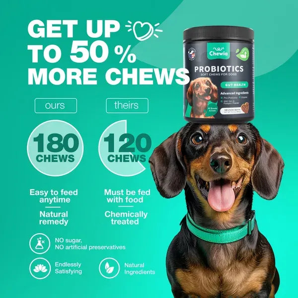 Dog Probiotic Gut Health Chews